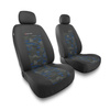 Fundas universales para asientos de coche para Fiat Palio I, II (1996-2004) - 2UNE-BL