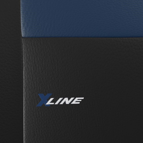 Fundas universales para asientos de coche para Suzuki Ignis I, II, III (2000-....) - 2XL-BL