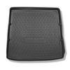 Alfombra para maletero adecuada para Audi Q5 I 8R SUV (11.2008-12.2016) - Protector maletero - Alfombrilla maletero antideslizante - revestimiento más estrecho para modelos con sistema de carriles de sujeción en el maletero