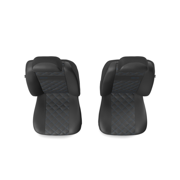 Fundas universales para asientos de coche para Alfa Romeo Touareg (1994-2001) - PRP-BL