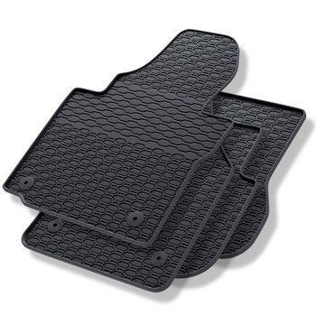 Alfombrillas de goma adecuadas para Volkswagen Caddy III Cargo (2004-2015) - alf