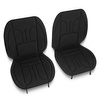 Protectores perfilados adecuados para Nissan Almera Tino - negro