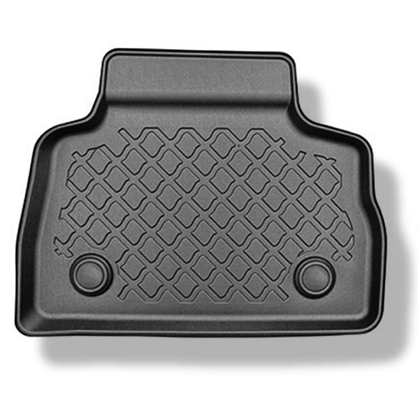 Conjunto de alfombrilla para maletero y alfombrillas para el interior del coche TPE para: BMW X6 G06 SAC (11.2019-....) - maletero superior (para maletero doble); también para modelos con rieles