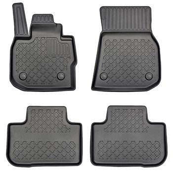 Alfombrillas de TPE adecuadas para BMW X4 G02 SAC (04.2018-....) - alfombras para coche