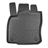 Conjunto de alfombrilla para maletero y alfombrillas para el interior del coche TPE PREMIUM para: Audi Q2 GA SUV (10.2016-....) - para la base móvil del maletero en posición superior (entrada de carga plana); compartimentos desmontables