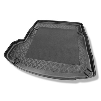 Alfombra para maletero adecuada para Audi A4 B5 Sedan (1995-10.2001) - Protector maletero - Alfombrilla maletero antideslizante - asiento trasero inmóvil; sin CD / navegación a la izquierda