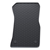 Alfombrillas de goma adecuadas para BMW 3 G20, G21 Berlina, Touring (2018-....) - alfombras para coche - negro - 4 unidades