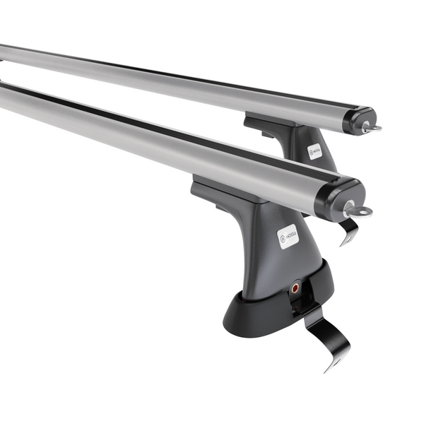 Portaequipajes de techo adecuadas para Volkswagen Passat B8 Berlina (2015-2023) - baca plata para coche - barras para techo de coche - sin puntos de montaje - aluminio