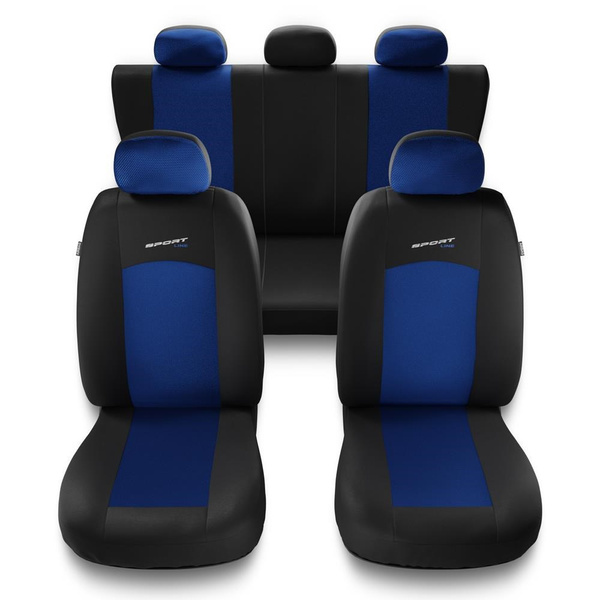 Fundas universales para asientos de coche para Renault Twingo I, II, III (1993-2018) - S-BL