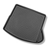 Conjunto de alfombrilla para maletero y alfombrillas para el interior del coche TPE PREMIUM para: Mercedes-Benz CLA C117 Shooting Brake (01.2015-08.2019) - compartimiento derecho desmonable en los modelos con red lateral
