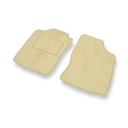 Alfombrillas de Velour adecuadas para Toyota Land Cruiser J90 SUV (1996-2003) 3 puertas - alfombras para coche - Premium color beige