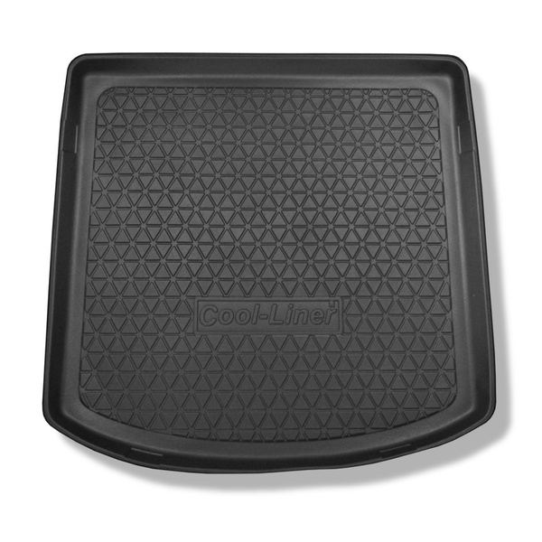 Alfombra para maletero adecuada para Volkswagen Touran I 1T Monovolumen (03.2003-08.2015) - Protector maletero - Alfombrilla maletero antideslizante - 5 plazas