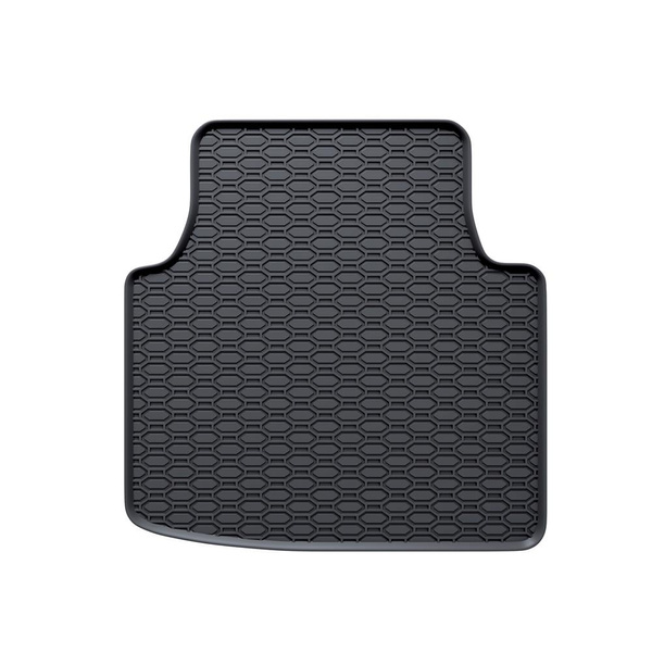 Alfombrillas de goma adecuadas para Volkswagen ID.5 SUV (2021-....) - alfombras para coche - negro - 4 unidades