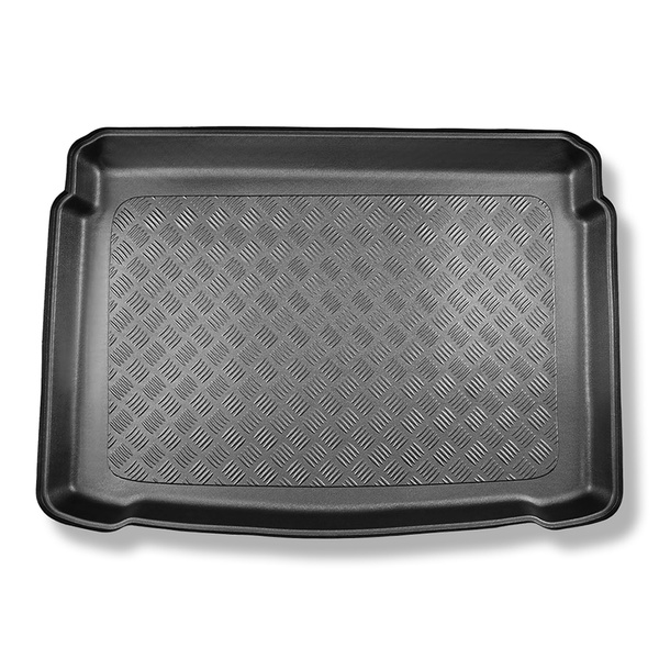 Alfombra para maletero adecuada para Audi A3 8Y Sportback (03.2020-....) - Protector maletero - Alfombrilla maletero antideslizante - maletero inferior; piso móvil en la posición más baja