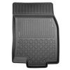 Conjunto de alfombrilla para maletero y alfombrillas para el interior del coche TPE para: Nissan X-Trail III SUV (08.2014-12.2021) - 7 plazas; 3a fila abatible