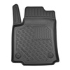 Conjunto de alfombrilla para maletero y alfombrillas para el interior del coche TPE para: Citroen C3 Aircross I SUV (11.2017-2024) - maletero inferior; sin base móvil del depósito; asientos fijos