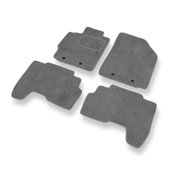 Alfombrillas de Velour adecuadas para Toyota Yaris II Hatchback, Berlina (2005-2