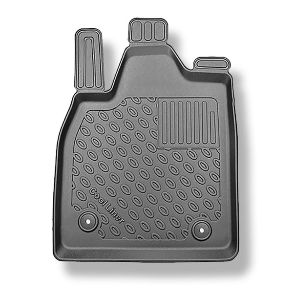 Conjunto de alfombrilla para maletero y alfombrillas para el interior del coche TPE para: Ford Mustang Mach-E SUV (05.2021-....) - maletero superior; suelo móvil en la posición superior
