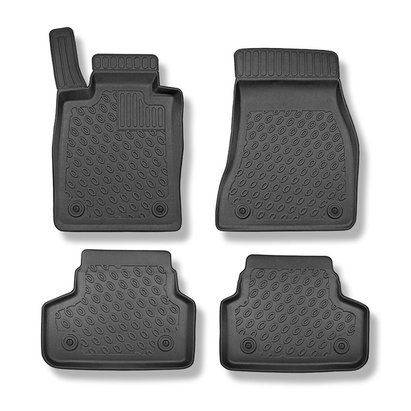 Alfombrillas de TPE adecuadas para BMW 5 G31 Touring (05.2017-....) - X-drive; Tracción en 2 ruedas - alfombras para coche