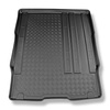 Alfombra para maletero adecuada para Fiat Scudo III Furgoneta (12.2021-....) - Protector maletero - Alfombrilla maletero antideslizante - versión turismo (familiar/tour); para detrás de la 2a fila de asientos; larga distancia entre ejes; también versión e
