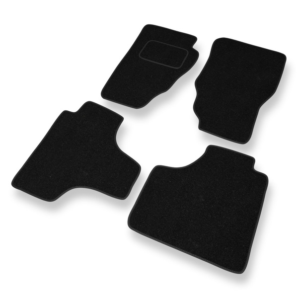 Alfombrillas de fieltro adecuadas para Dodge Nitro SUV (2007-2011) - alfombras para coche - color negro
