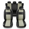 Fundas universales para asientos de coche para Alfa Romeo 147 (2000-2010) - XL-BE