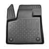 Conjunto de alfombrilla para maletero y alfombrillas para el interior del coche TPE para: Peugeot 5008 II SUV (07.2017-....) - 7 plazas; 3a fila abatible