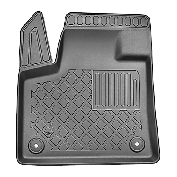 Conjunto de alfombrilla para maletero y alfombrillas para el interior del coche TPE para: Peugeot 3008 II Hybrid SUV (09.2019-11.2023) - sin Hi-Fi-System FOCAL