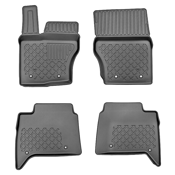 Alfombrillas de TPE adecuadas para Land Rover Discovery V SUV (03.2017-....) - alfombras para coche