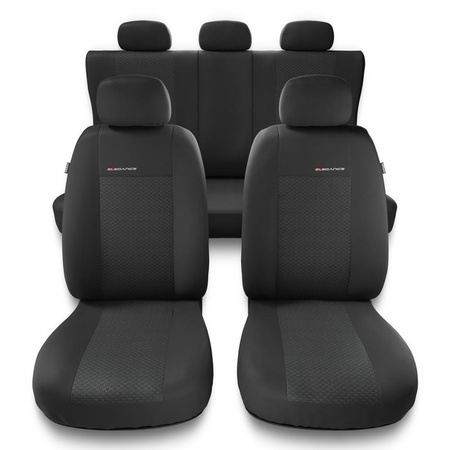 Fundas universales para asientos de coche para Toyota Auris I, II (2006-2019) - UNE-3
