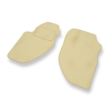 Alfombrillas de Velour adecuadas para Alfa Romeo 166 I (1998-2003) - alfombras para coche - Premium color beige