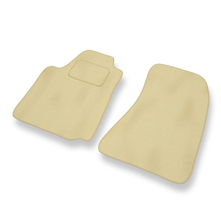 Alfombrillas de Velour adecuadas para Alfa Romeo Giulietta (2010-2020) - alfombras para coche - Premium color beige