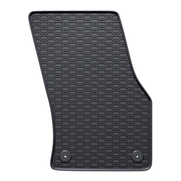 Alfombrillas de goma adecuadas para Volkswagen Tiguan Allspace SUV (2017-....) - alfombras para coche - negro - 4 unidades
