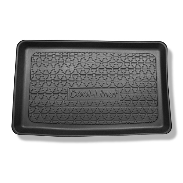 Alfombra para maletero adecuada para Mercedes-Benz Classe B W246 Sports Tourer (10.2011-12.2018) - Protector maletero - Alfombrilla maletero antideslizante - parte inferior del maletero; con variobox; longitud del revestimiento 68 cm