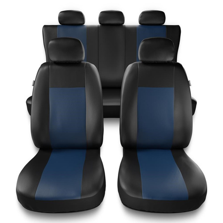 Fundas universales para asientos de coche para Alfa Romeo 166 I, II, III (1998-2007) - CM-BL