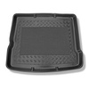 Alfombra para maletero adecuada para Audi Q3 SUV (08.2011-06.2018) - Protector maletero - Alfombrilla maletero antideslizante - parte superior maletero; con rueda de repuesto provisional; también versión Quattro
