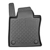 Conjunto de alfombrilla para maletero y alfombrillas para el interior del coche TPE para: Ssangyong Korando IV C300 SUV (09.2019-....) - maletero superior; modelos con suelo móvil de maletero; la cavidad izquierda y/o derecha se puede cortar; no para la v