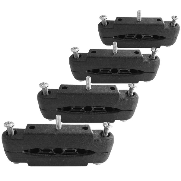 Adaptadores para barras anchas sin perfil en T - 4 piezas