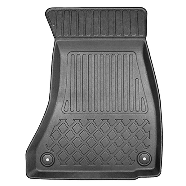 Conjunto de alfombrilla para maletero y alfombrillas para el interior del coche TPE para: Audi A4 B9 Avant (11.2015-2024) - también para modelos con rieles; también para versión Quattro