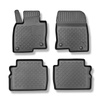 Alfombrillas de TPE adecuadas para Mazda CX-5 II SUV (07.2017-....) - alfombras para coche