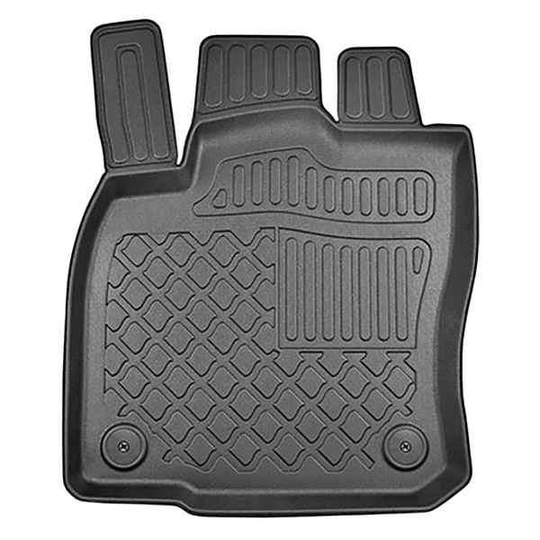 Conjunto de alfombrilla para maletero y alfombrillas para el interior del coche TPE para: Volkswagen T-Roc SUV (12.2017-....) - maletero inferior; piso móvil en la posición más baja