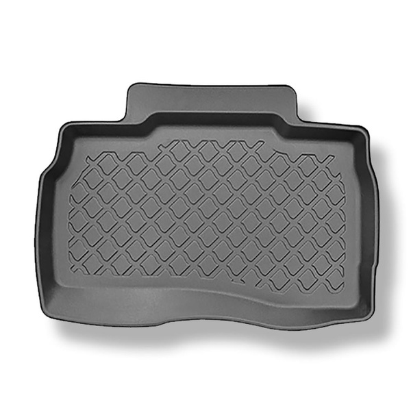 Conjunto de alfombrilla para maletero y alfombrillas para el interior del coche TPE para: Ford Explorer VI Plug-in-Hybrid SUV (01.2020-....) - 7 plazas; tras la 2ª fila de asientos (3a fila abatible)