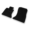 Alfombrillas de Velour adecuadas para BMW 5 F10, F11 Berlina, Touring (2010-2013) - alfombras para coche - Premium color negro