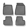 Alfombrillas de TPE adecuadas para Citroen C3 IV Hatchback (04.2024-....) - no para la versión eléctrica y híbrida - alfombras para coche