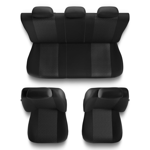 Fundas universales para asientos de coche para Daihatsu Terios I, II (1997-2018) - PF-G
