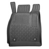 Conjunto de alfombrilla para maletero y alfombrillas para el interior del coche TPE para: Opel Insignia A Berlina (2008-05.2017) - parte inferior del maletero; con rueda de repuesto provisional o kit de reparación