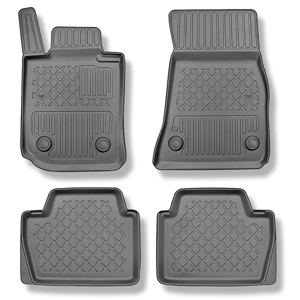 Alfombrillas de TPE adecuadas para BMW 4 G22, G26 Coupé, Gran Coupé (10.2020-....) - alfombras para coche