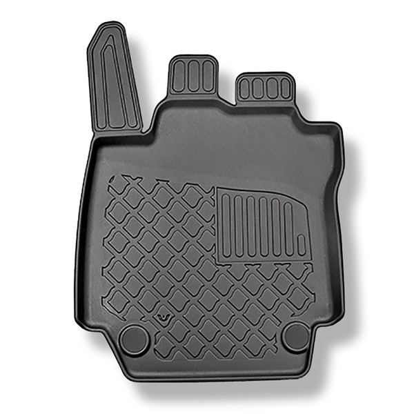 Conjunto de alfombrilla para maletero y alfombrillas para el interior del coche TPE para: Renault Captur I SUV (04.2013-12.2019) - para las partes inferior y superior del maletero