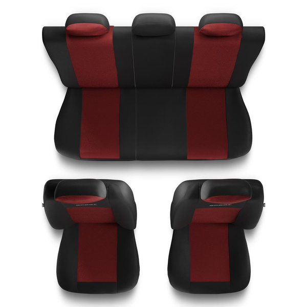 Fundas universales para asientos de coche para Kia Spectra I, II (2000-2009) - S-RD
