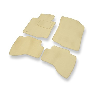 Alfombrillas de Velour adecuadas para Toyota Aygo I Hatchback (2005-2014) - alfo